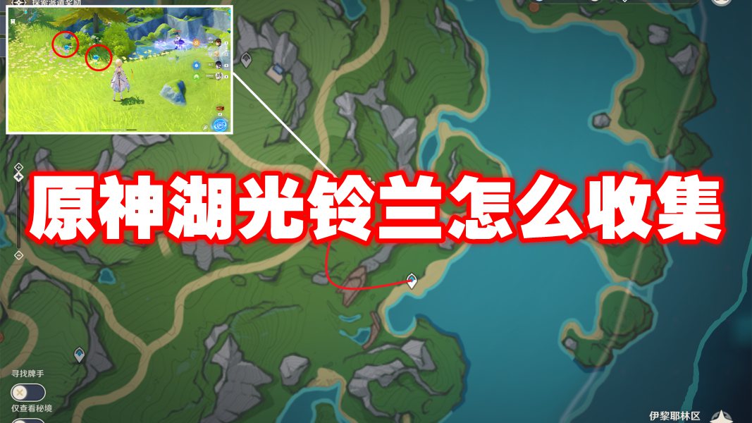 原神湖光铃兰怎么收集