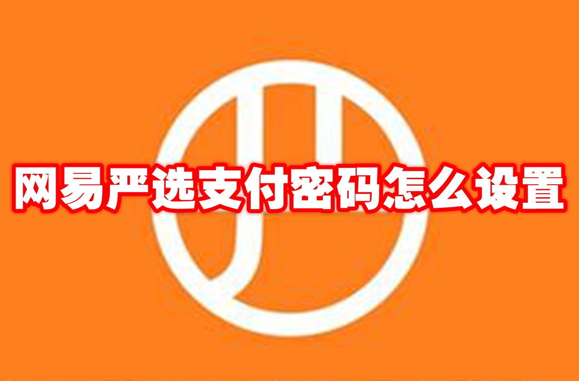 网易严选支付密码怎么设置