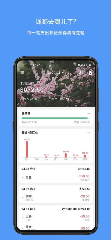 钱迹app软件截图