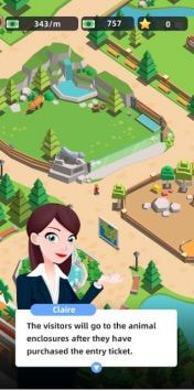 闲置动物园3D游戏截图