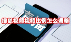 搜狐视频视频比例怎么调整