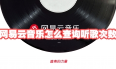 网易云音乐怎么查询听歌次数