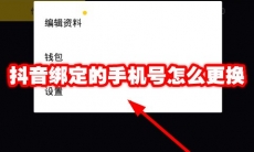 抖音绑定的手机号怎么更换