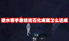逆水寒手游统统石化成就怎么达成
