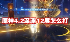 原神4.2深渊12层怎么打