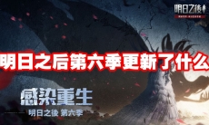 明日之后第六季更新了什么