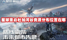 星球重启杜加河谷资源分布位置在哪