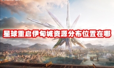 星球重启伊甸城资源分布位置在哪