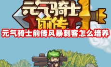 元气骑士前传风暴刺客怎么培养