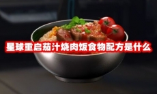 星球重启茄汁烧肉饭食物配方是什么