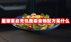 星球重启充饥蔬菜食物配方是什么