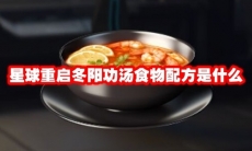 星球重启冬阳功汤食物配方是什么