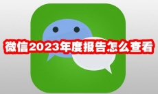微信2023年度报告怎么查看