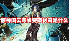 原神闲云等级突破材料是什么