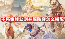 不朽家族公测开服阵容怎么搭配
