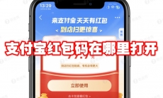 支付宝红包码在哪里打开