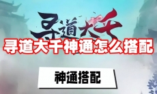 寻道大千神通怎么搭配