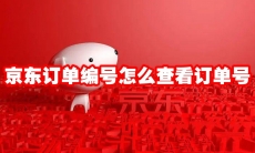 京东订单编号怎么查看订单号