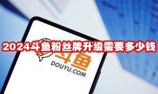 2024斗鱼粉丝牌升级需要多少钱