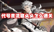 代号鸢流寇头头怎么通关