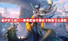 金铲铲之战s11赛季武仙子索拉卡阵容怎么搭配