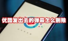 优酷发出去的弹幕怎么删除