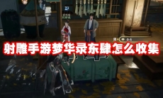 射雕手游梦华录东肆怎么收集