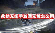 永劫无间手游回元散怎么用