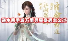 逆水寒手游万里寻星奇遇怎么过