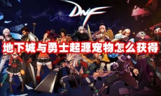 地下城与勇士起源宠物怎么获得