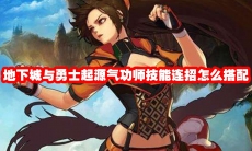 地下城与勇士起源气功师技能连招怎么搭配