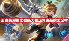 王者荣耀星之破晓天狼运算者孙膑怎么样