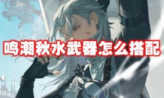 鸣潮秋水武器怎么搭配