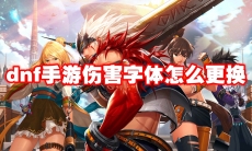 dnf手游伤害字体怎么更换
