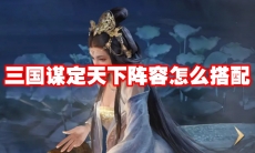 三国谋定天下阵容怎么搭配