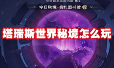 塔瑞斯世界秘境怎么玩