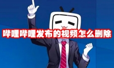 哔哩哔哩发布的视频怎么删除