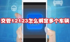 交管12123怎么绑定多个车辆