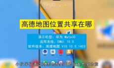 高德地图位置共享在哪