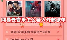 网易云音乐怎么导入外部歌单