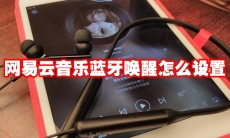 网易云音乐蓝牙唤醒怎么设置