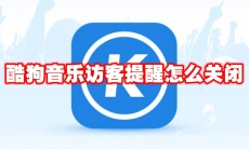 酷狗音乐访客提醒怎么关闭