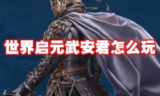 世界启元武安君怎么玩