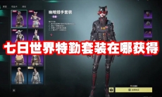 七日世界特勤套装在哪获得