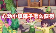 心动小镇椰子怎么获得