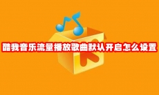 酷我音乐流量播放歌曲默认开启怎么设置