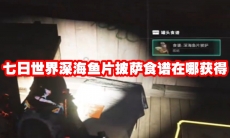 七日世界深海鱼片披萨食谱在哪获得