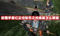 射雕手游红尘戏俗乐之问成就怎么解锁