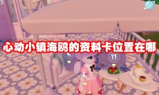 心动小镇海鸥的资料卡位置在哪