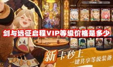 剑与远征启程VIP等级价格是多少